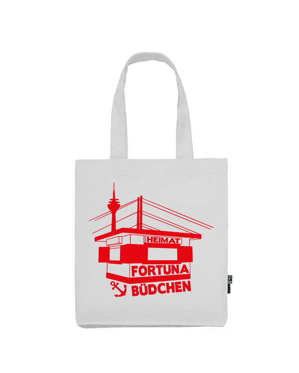 Twill Bag / Einkaufstasche / Jutebeutel Fortuna Büdchen 2° Logo